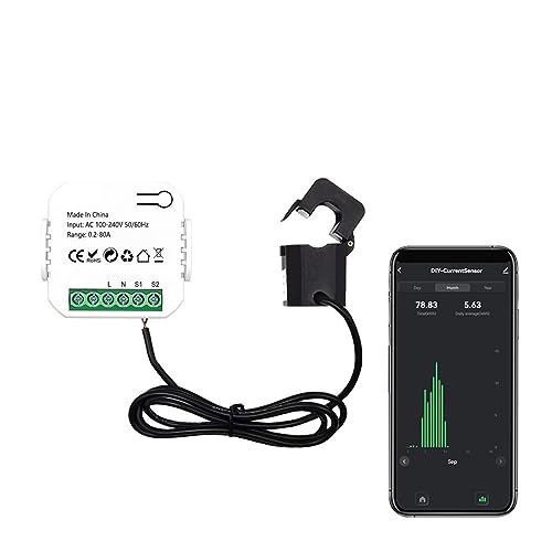 X}[gGlM[j^[ Tuya X}[gCt GlM[[^[ 80A ϗNv KWh d̓j^[dCv(Wifi version)