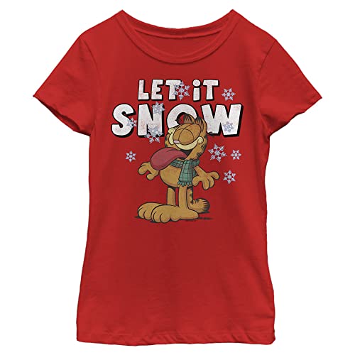 T-shirt Garfield Let It Snow fille parfait pour les vacances