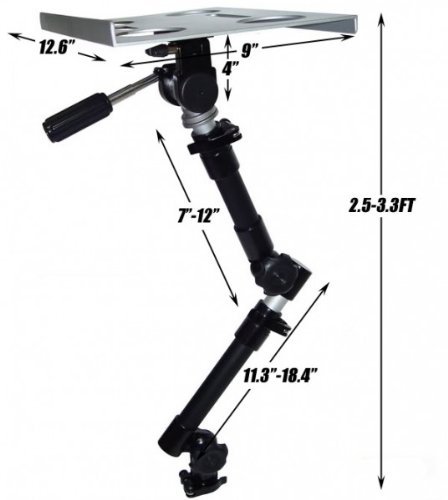 Laptop Computer Car Mount Holder Stand Truck SUV Notebook Tablet Van GPS Ipad