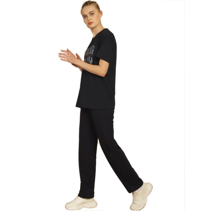 Image of Mack Jonney Cotton Printed CO-ORD Set Tracksuit for WOMEN