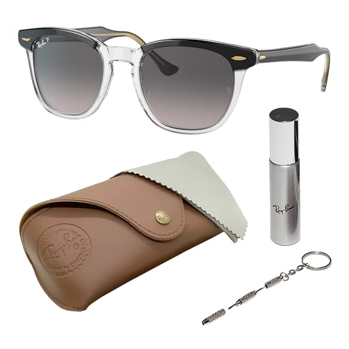 Ray-Ban RB2298 HAWKEYE Square Shaped Sunglasses for Men & Women with Official RAYBAN Eyewear Kit