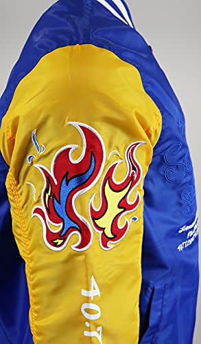 Image of SCREENSHOT Hip-Hop Urban NYC Fashion Bomber Jacket - Modern Outdoor Lightweight Streetwear Graffiti Print Zip Up Top