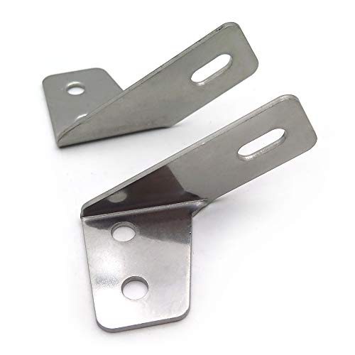 HTTMT- USMT447-005-SR- Placa de Soporte para Horquillas Fender para Alforjas compatible con H-D Touring 1985-2008 miniatura 6