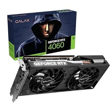 Placa de VIdeo RTX4060 8GB GDDR6 128BITS 1-CLICK OC 2X GALAX 46NSL8MD8LOC