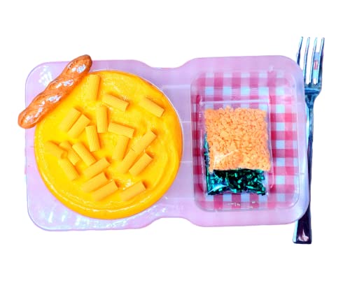 Mac & Cheese Handmade DIY Scented Slime Kit - Hoshimi Slimes