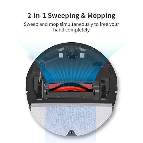 Image of roborock E4 Mop Robot Vacuum with Route Planning, 2000Pa Suction,Optimized Edge Cleaning, Voice and APP Control, Perfect for pet Hair(Renewed)