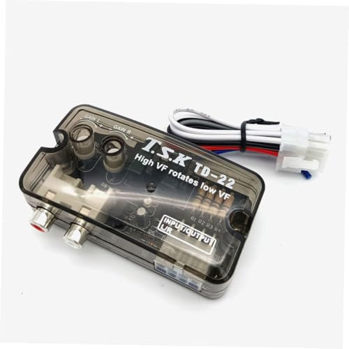 Convertidor de audio de automóvil adaptador de cable amplificador SHINEOFI 7