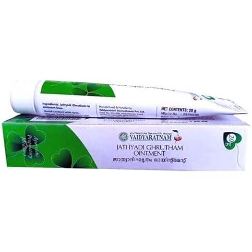 Jathyadighrutham Relief Ointment 20gm Pack