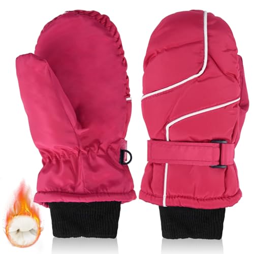 MENOLY Moufles hiver enfant imperméables thinsulate, filles/garçons