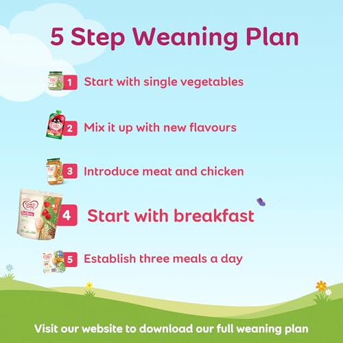 Cow & Gate Creamy Porridge Baby Food Cereal, 4-6+ Months, 125 g