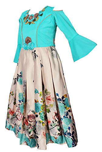 Image of My Lil Princess Kids Birthday Maxi Gown Frock Dress for Baby Girls