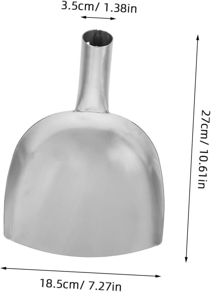 Stainless Steel Garden Spade and Small Digging Shovel for Gardening, Curved Blade Hand Trowel Suitable for Soil Digging and Planting in Home Garden