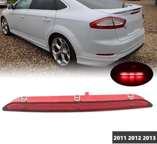 Luz Trasera Compatible con Ford Para Mondeo 2011 2012 2013 Luces De Freno Traseras Luz Para Parachoques Trasero Posicionada Montaje Alto Accesorios Advertencia Para Coche