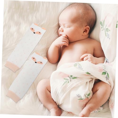 GALPADA Thick Cartoon Knee Pad Warmer for Non Slip Breathable Leg Protection Socks Elastic Winter Pads with Fox Design for Boys4