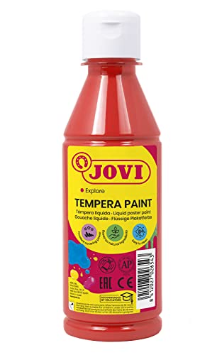 Jovi 50207 - Tempera Liquida 250 ml -Bermellon
