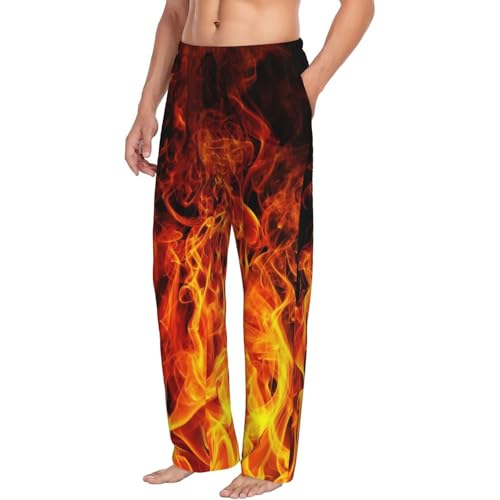 American Flag Men's Pajama Pants Warm Sleepwear Pants Pajama Bottoms Lounge Pants With Pocket Drawstring2