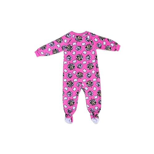 Komar Kids Minnie Mouse Blanket Sleepers RED with Minnie FACE and Bows Style2