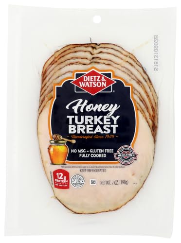 Dietz &amp; Watson Pre-Sliced Honey Turkey Breast, 7 oz