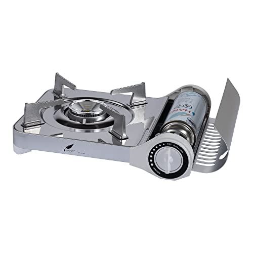 Image of Hans Metal Portable Stove MS-N7 Zeitaku + Butane Gas Canister (4)