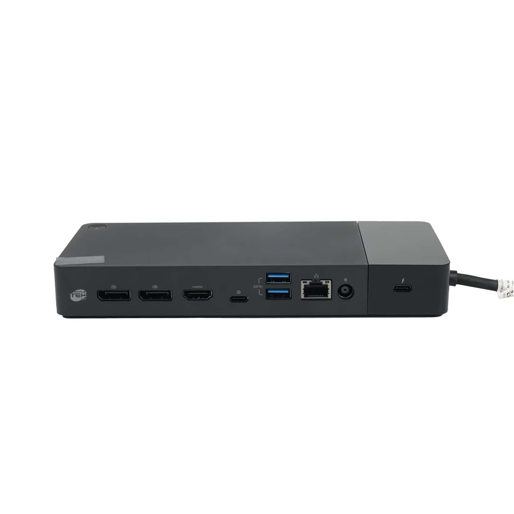 SIMPLETEK - Stacja dokująca Thunderbolt 3 kompatybilna z Dell G5 15 5587 5590 G7 15 7588 7590 Optiplex 7060 | w zestawie zasilacz 180 W (odnowiony)