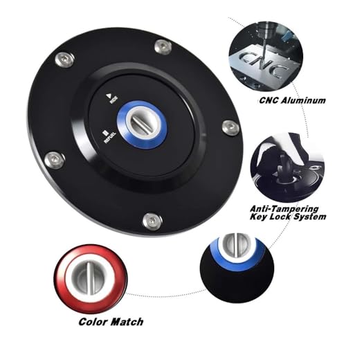 Bouchon d'essence bloqué ? Solution sécurisée par clé pour Aprilia RSV4 1100 - 5