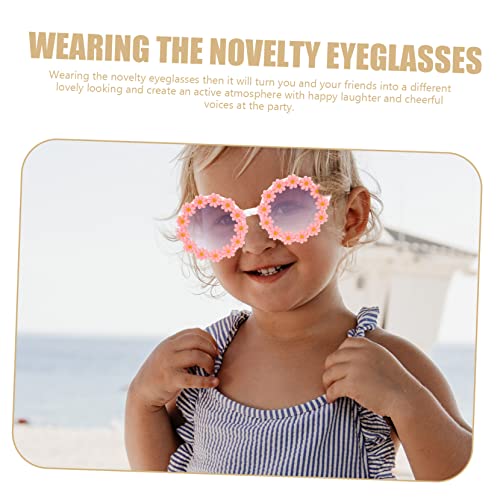 Children's Flower Sunglasses UV Protection Cute Sunflower Design Boys and Girls Party Sunglasses for Boys and Girls Lightweight and Comfortable4