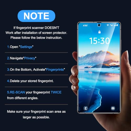 Image of Uyiton for Samsung Galaxy S25 Ultra Matte Screen Protector UnBreak-Glass