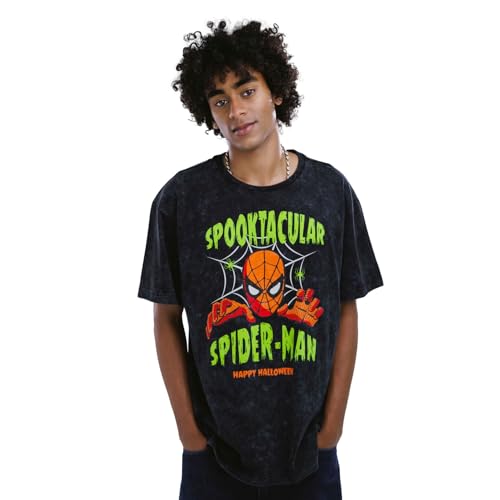 Marvel Spider-Man Men's Graphic T-Shirt Halloween Spiderman 2XL - image 3