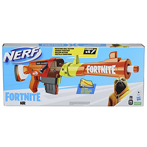 Nerf Fortnite HR Dart Blaster con 6 Dardi Nerf