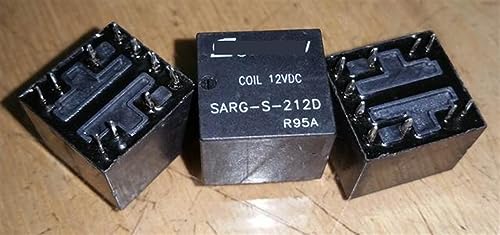 Relé 12V 25A SARG-S-212D de 10 pines para reparar fallos eléctricos