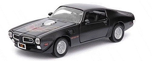 Motormax 1973 Pontiac Firebird Trans Am Black 1/24 73243