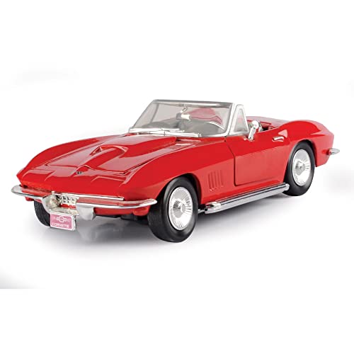 Chevy Corvette 1967 rojo modelo 1:24 Motormax