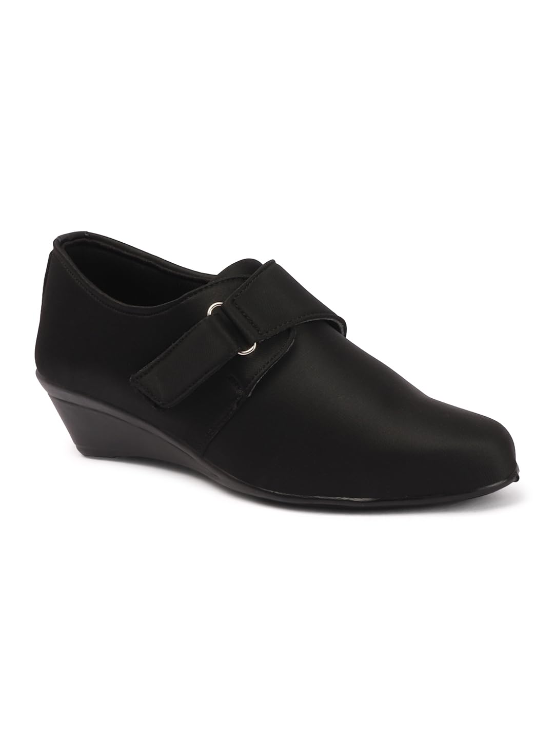 aroom Women's Slip-On Shoes with Buckle Detail, Casual Footwear-picture-18