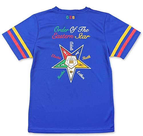 Order of The Eastern Star M1 Football Jersey Tee2