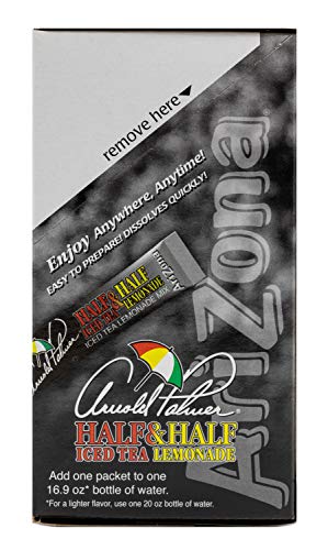 Arizona Arnold Palmer Half And Half (Iced Tea/Lemonade Stix), Low Calorie Single Serving Drink Powder Packets, Add Water For Deliciously Refreshing Iced Tea Beverage, 0.12 Ounce (Pack Of 30) #TOP3