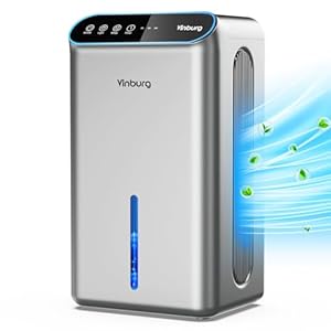 85 oz dehumidifier for home 800 sq ft quiet dehumidifier with drain hose reusable filter sleep mode auto shut off timer portable dehumidifier for bedroom bathroom basement  urban country home decor