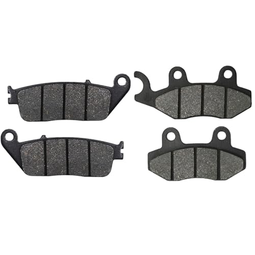 Plaquettes de frein moto Bonneville 865 de 2006 à 2014 jeu avant et arrière noir