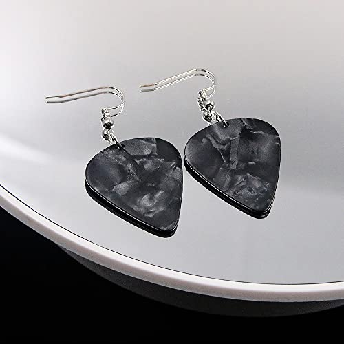 Guitar Pick Dangle Earrings and Necklace - Rock Music Accessories - Gifts for Women Men and Music Lovers3
