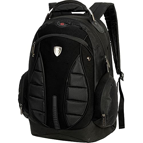 Mochila Spartan IsiWay Poliéster P/Notebook 48x20x32 Preta