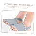 Gogogmee 1pair Toe Splitter Protector Comfortable Toe Protection Strap for Bunions Foot Blister Protection Men Women