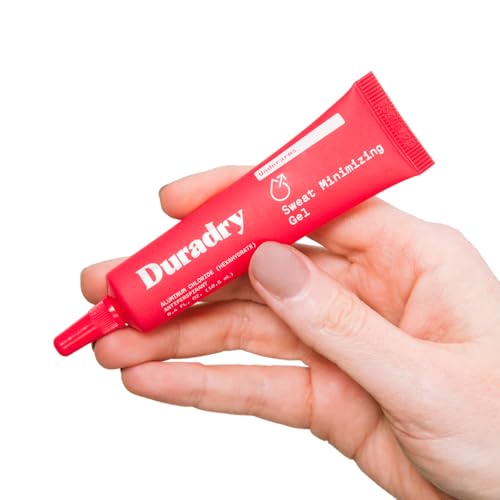 Duradry Sweat Minimizing Gel Antiperspirant for Men and Women - Prescription-Strength, Formulated...