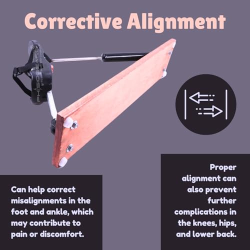 Image of Physiogears Physio Therapy Heel Stretcher (Heel Wood)