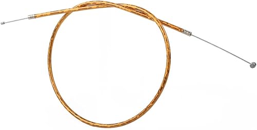 Miniatura 4 de GZYF Throttle Cable Gas Cable, Accelerator Cable 1pc (32.28'') For 43cc 47c 49cc mini bike ATV Dirt Super Pocket Bike Yellow