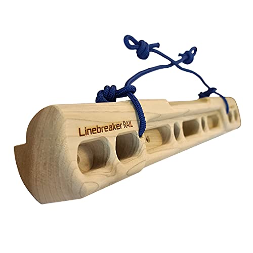 Linebreaker AIR Rail – Mobiles Fingerboard fürs Klettertraining | Mit Trainings-App | Ideal für Unterwegs - einfach aufhängen, überall trainieren