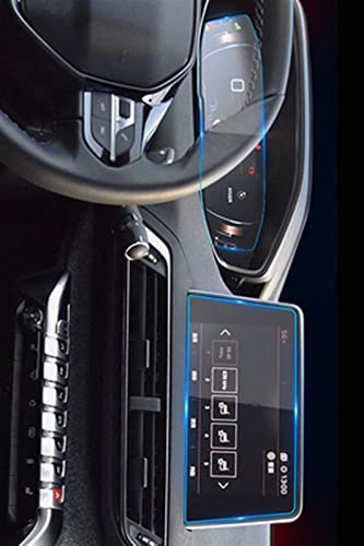 Verre trempé pour GPS Peugeot 3008, 5008 et 4008 de 2017 à 2019