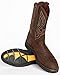 Cody James Men's Mustang Western Pull-On Work Boot Soft Toe - C9RR2 10.5 EE US