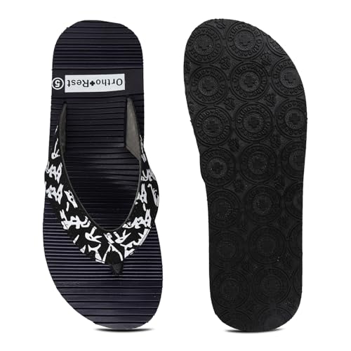 Image of Ortho + Rest Women Orthopedic Slippers, Doctor Ortho Flipflops | Arch Support With Soft Cushioned Footbed | Lightweight Ladies Chappal | Orthopedic Doctor Soft Slippers for Ladies & Girls