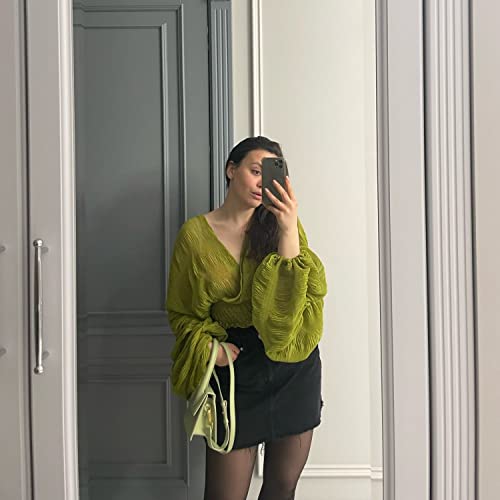 Bell Sleeve Tops for Women Dressy Tops for Evening Wear Lace Blouses for Women2