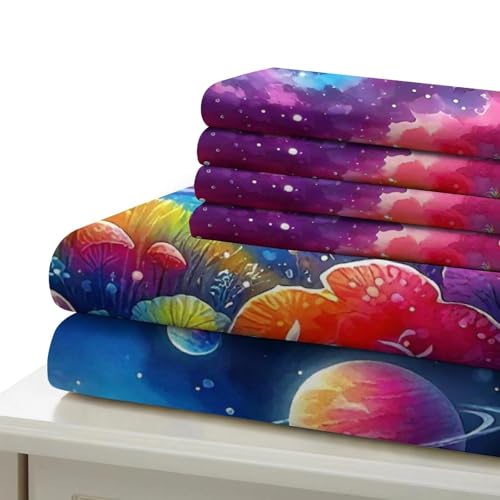 Housse de couette astronaute 3D fermeture éclair cachée literie douce - 6