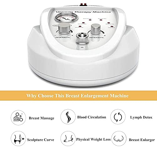 BDHXWCN Vakuum-Therapie-Maschine, Massage, Körperformung, Formende Lymphdrainage, Spa-Hautstraffungsmaschine, Schröpfmassagegerät mit 30 Tassen und 3 Pumpen - Image 7